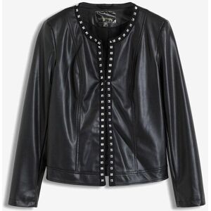 bonprix Lederimitat-Jacke schwarz 36