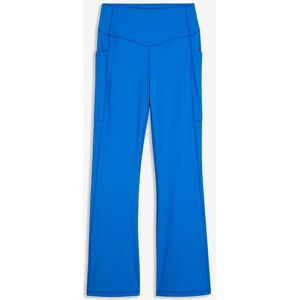 bonprix Ausgestellte Komfort Sport-Leggings mit Handytasche, schnelltrocknend blau 40 bonprix Ausgestellte Komfort Sport-Leggings mit Handytasche, schnelltrocknend blau 40