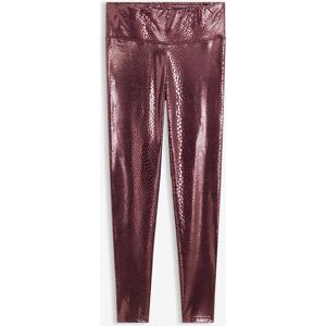 bonprix Hochglänzende Lederimitat-Leggings rot 36 bonprix Hochglänzende Lederimitat-Leggings rot 36
