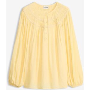 bonprix Tunika mit Spitzenbänder gelb 46 bonprix Tunika mit Spitzenbänder gelb 46