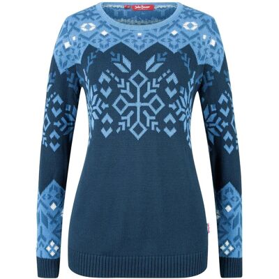 bonprix Pullover mit Norwegermuster blau 52 bonprix Pullover mit Norwegermuster blau 52