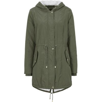 bonprix Parka mit Teddy-Futter grün 38 bonprix Parka mit Teddy-Futter grün 38