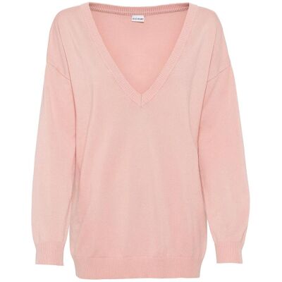 bonprix Oversize-Pullover aus Viskose- mix rosa 36 bonprix Oversize-Pullover aus Viskose- mix rosa 36