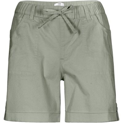 bonprix Baumwoll-Bermuda mit Gummibund grün 52 bonprix Baumwoll-Bermuda mit Gummibund grün 52