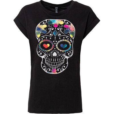 bonprix T-Shirt aus softem Viskose-Mix schwarz 40 bonprix T-Shirt aus softem Viskose-Mix schwarz 40
