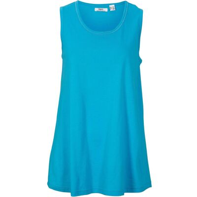 bonprix Long-Top aus softem Viskose-Mix blau 36 bonprix Long-Top aus softem Viskose-Mix blau 36