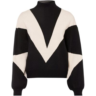 bonprix Oversize-Pullover schwarz 36 bonprix Oversize-Pullover schwarz 36