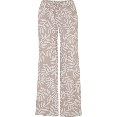 bonprix Palazzo-Hose aus fließender Viskose braun 44 bonprix Palazzo-Hose aus fließender Viskose braun 44