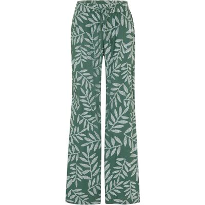 bonprix Palazzo-Hose aus fließender Viskose grün 50 bonprix Palazzo-Hose aus fließender Viskose grün 50