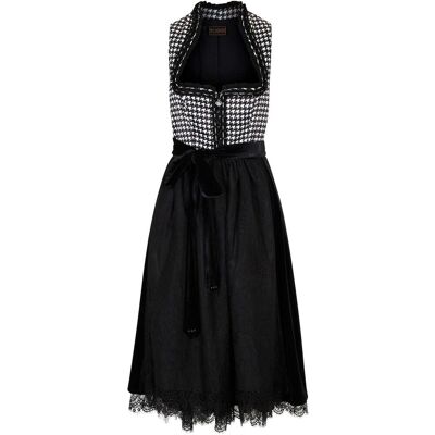 bonprix Dirndl mit Samtrock (2-tlg.Set) schwarz 40 bonprix Dirndl mit Samtrock (2-tlg.Set) schwarz 40