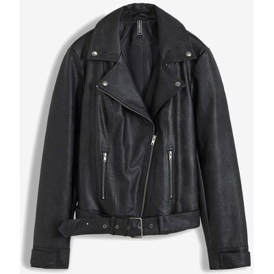 bonprix Biker-Jacke schwarz 50 bonprix Biker-Jacke schwarz 50