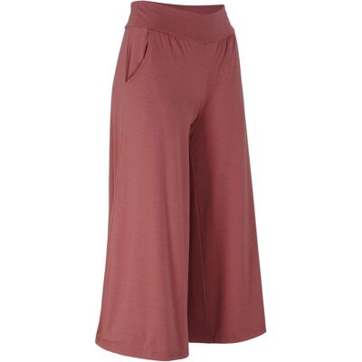 bonprix Loungewear Culotte mit weitem Bein lila 36 bonprix Loungewear Culotte mit weitem Bein lila 36