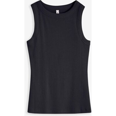 bonprix Ripp-Top aus reiner Bio-Baumwolle schwarz 52 bonprix Ripp-Top aus reiner Bio-Baumwolle schwarz 52