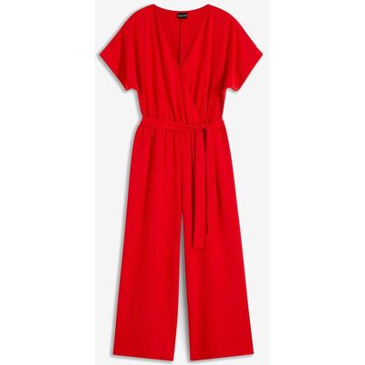 bonprix Kurzarm-Overall rot 40 bonprix Kurzarm-Overall rot 40