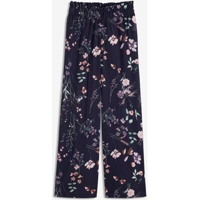 bonprix Jersey-Hose aus luftigem Crêpe blau 40 bonprix Jersey-Hose aus luftigem Crêpe blau 40
