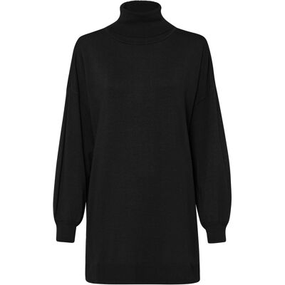 bonprix Rollkragenpullover aus Viskose-Mix schwarz 32 bonprix Rollkragenpullover aus Viskose-Mix schwarz 32