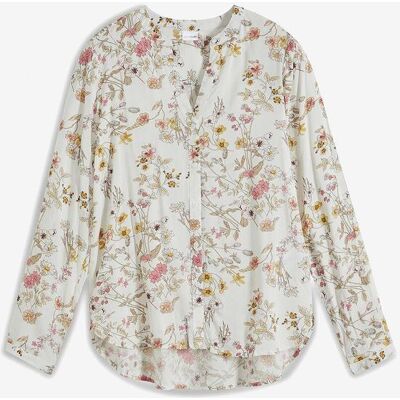bonprix Bluse aus reiner Viskose weiß 48 bonprix Bluse aus reiner Viskose weiß 48