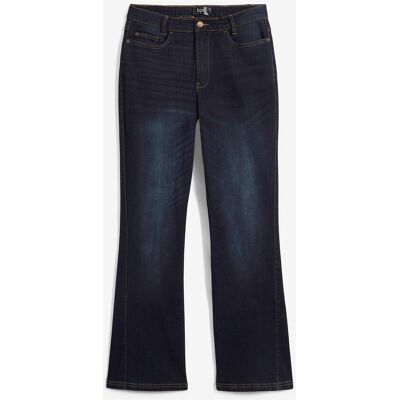 bonprix Bootcut-Jeans High Waist, Bequembund blau 40 bonprix Bootcut-Jeans High Waist, Bequembund blau 40