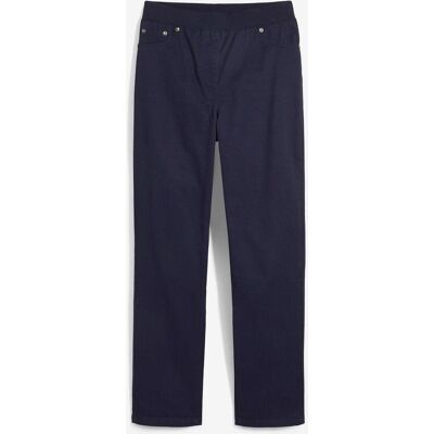 bonprix Twill Treggings aus elastischem Baumwoll-Mix blau 46 bonprix Twill Treggings aus elastischem Baumwoll-Mix blau 46