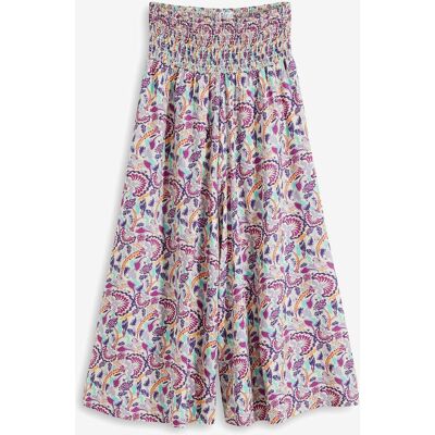 bonprix Palazzo-Hose aus fließender Viskose lila 34 bonprix Palazzo-Hose aus fließender Viskose lila 34