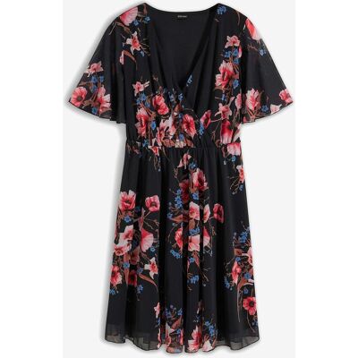 bonprix Minikleid aus Mesh schwarz 32 bonprix Minikleid aus Mesh schwarz 32