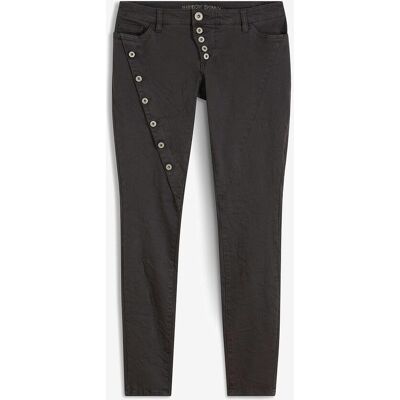 bonprix Twillhose aus elastischem Baumwoll-Mix grau 40 bonprix Twillhose aus elastischem Baumwoll-Mix grau 40