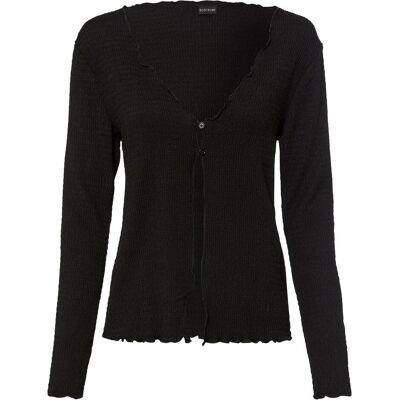 bonprix Shirtjacke schwarz 48 bonprix Shirtjacke schwarz 48