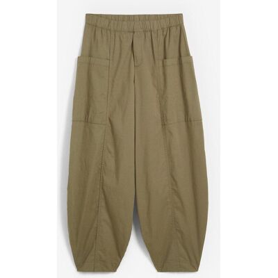 bonprix Ballonhose aus elastischem Baumwoll-Mix grün 54 bonprix Ballonhose aus elastischem Baumwoll-Mix grün 54