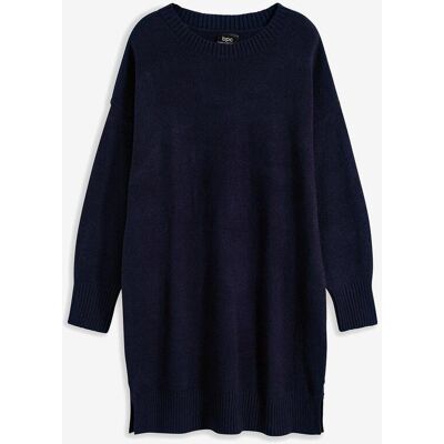 bonprix Oversize-Strickkleid blau 40 bonprix Oversize-Strickkleid blau 40