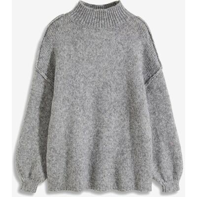 bonprix Grobstrick-Pullover grau 56 bonprix Grobstrick-Pullover grau 56