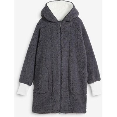 bonprix Teddy-Fleece Jacke grau 40 bonprix Teddy-Fleece Jacke grau 40