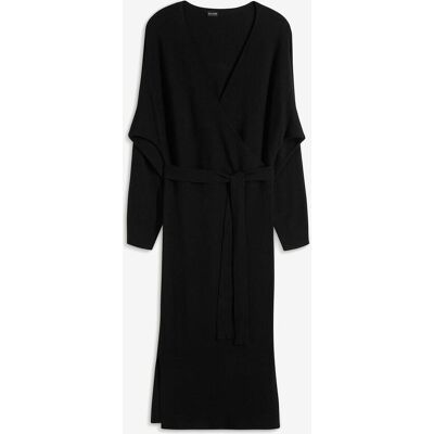 bonprix Strickkleid aus fließendem Viskose-Mix schwarz 36 bonprix Strickkleid aus fließendem Viskose-Mix schwarz 36