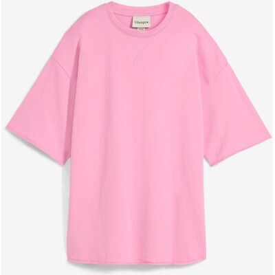 bonprix Long-Sweatshirt aus reiner Baumwolle rosa 40 bonprix Long-Sweatshirt aus reiner Baumwolle rosa 40