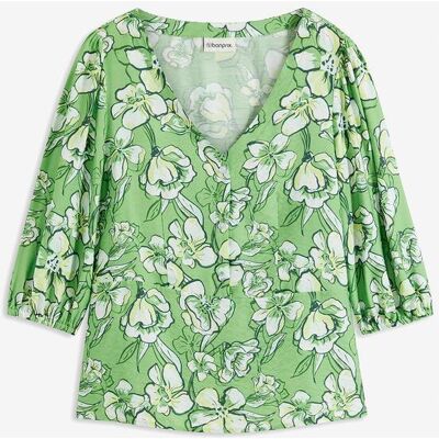 bonprix Bluse aus feinem Viskose-Mix grün 38 bonprix Bluse aus feinem Viskose-Mix grün 38