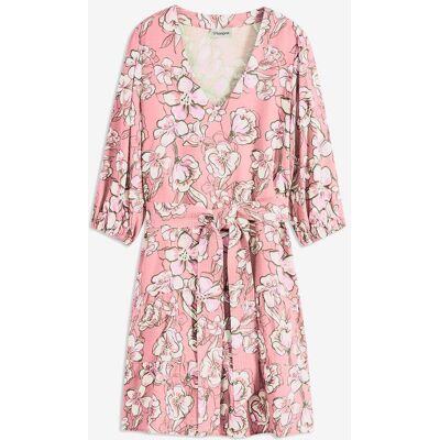 bonprix Minikleid aus softem Viskose-Mix rosa 52 bonprix Minikleid aus softem Viskose-Mix rosa 52