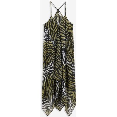 bonprix Transparentes Strand Maxikleid aus leichtem Chiffon grün 38 bonprix Transparentes Strand Maxikleid aus leichtem Chiffon grün 38