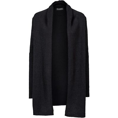 bonprix Longstrickjacke schwarz 36 bonprix Longstrickjacke schwarz 36