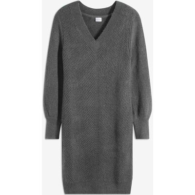 bonprix Strickkleid grau 32 bonprix Strickkleid grau 32