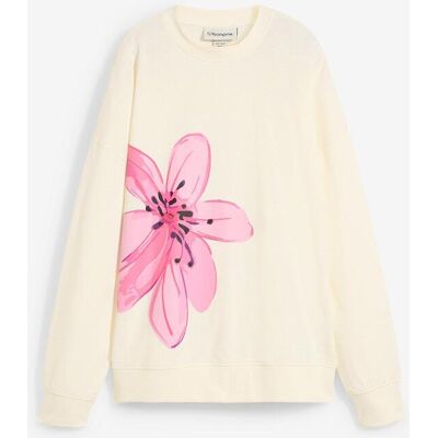 bonprix Oversize-Sweatshirt weiß 52 bonprix Oversize-Sweatshirt weiß 52