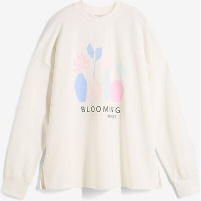 bonprix Oversize-Sweatshirt aus Baumwoll-Mix weiß 40 bonprix Oversize-Sweatshirt aus Baumwoll-Mix weiß 40