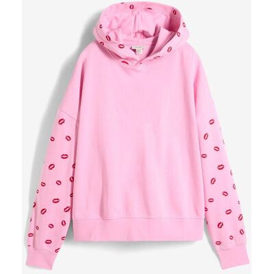 bonprix Weiter Hoodie aus reiner Bio-Baumwolle rosa 52 bonprix Weiter Hoodie aus reiner Bio-Baumwolle rosa 52