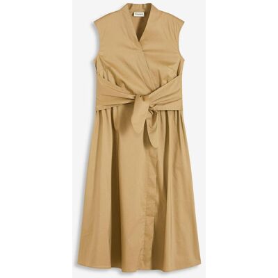 bonprix Kleid mit Bindedetail braun 52 bonprix Kleid mit Bindedetail braun 52