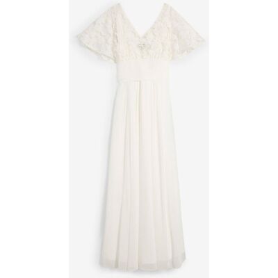 bonprix 2-in-1 Umstandsbrautkleid mit diskreter Stillfunktion weiß 36 bonprix 2-in-1 Umstandsbrautkleid mit diskreter Stillfunktion weiß 36