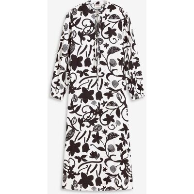 bonprix Kaftan-Kleid aus fließender Viskose schwarz 50 bonprix Kaftan-Kleid aus fließender Viskose schwarz 50