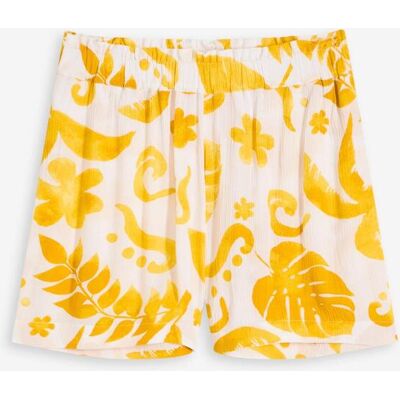 bonprix Shorts aus strukturierter Viskose weiß 48 bonprix Shorts aus strukturierter Viskose weiß 48