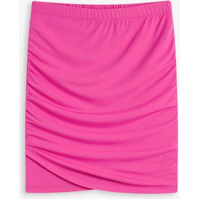 bonprix Minirock mit Raffungen pink 52 bonprix Minirock mit Raffungen pink 52