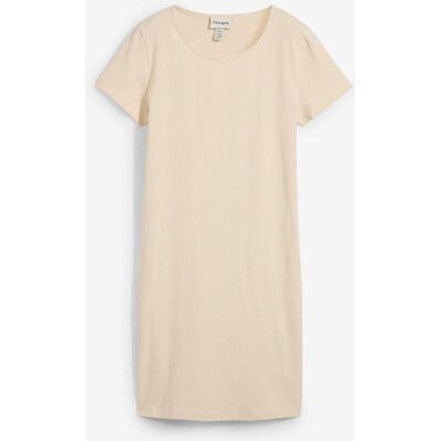 bonprix Jerseykleid aus Bio-Baumwolle mit Stretch beige 48 bonprix Jerseykleid aus Bio-Baumwolle mit Stretch beige 48