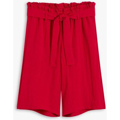 bonprix Schlupf-Bermuda aus Viskose-Mix rot 54 bonprix Schlupf-Bermuda aus Viskose-Mix rot 54