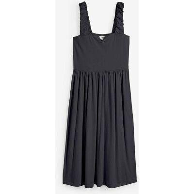 bonprix Shirtkleid aus Baumwoll-Viskose-Mix schwarz 44 bonprix Shirtkleid aus Baumwoll-Viskose-Mix schwarz 44
