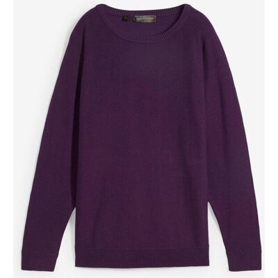 bonprix Pullover mit Fledermausärmeln lila 36 bonprix Pullover mit Fledermausärmeln lila 36
